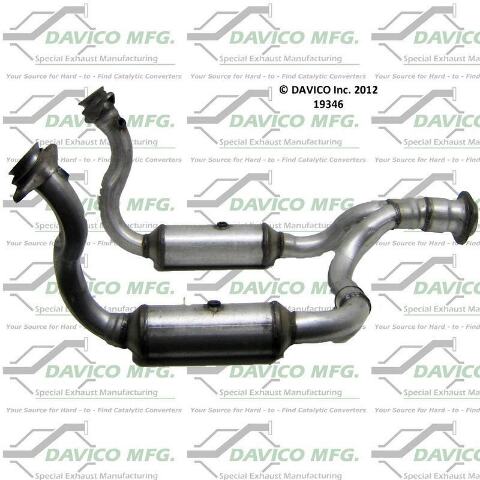 2008-2010 Ford F-250 Super Duty Catalytic Converter 19346