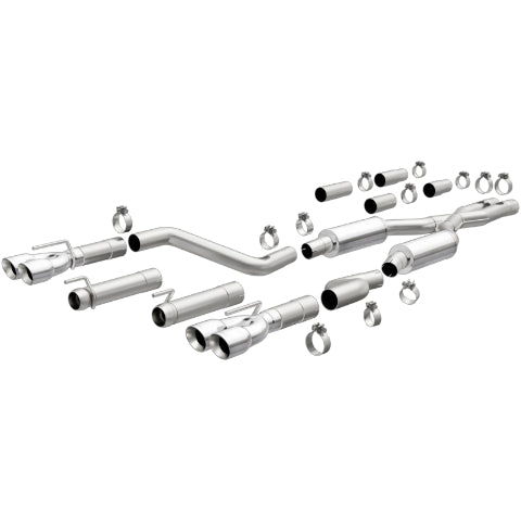 MagnaFlow cat-back exhaust system for 2015-2021 Dodge Challenger stainless steel polished