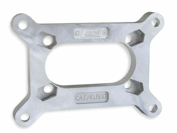 Mr. Gasket carburetor adapter kit largeholley to small rochester 2barrel 1937MRG aluminum 2493
