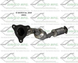 2008-2010 Chevrolet Cobalt Catalytic Converter 19421