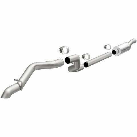 MagnaFlow cat-back exhaust system for 2018-2021 Jeep Wrangler stainless steel polished 19428