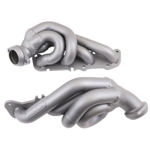 Fits 2011-14 Ford F150 Coyote 5.0 Truck 1-3/4 Shorty Tuned Length Headers-1943 for 2011-2014 Ford F-150 ceramic coated polished