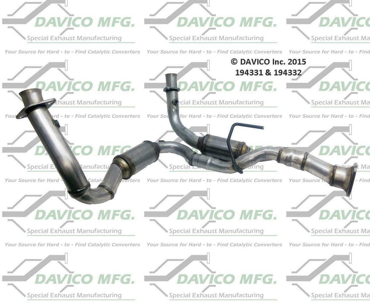2006-2010 Jeep Commander Catalytic Converter 194332