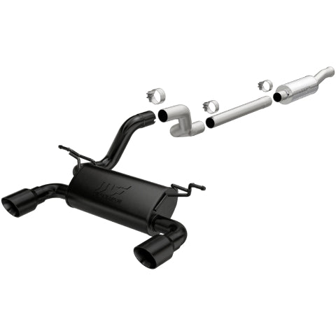 2018-2021 Jeep Wrangler System Street Cat-Back Black 19437 Magnaflow