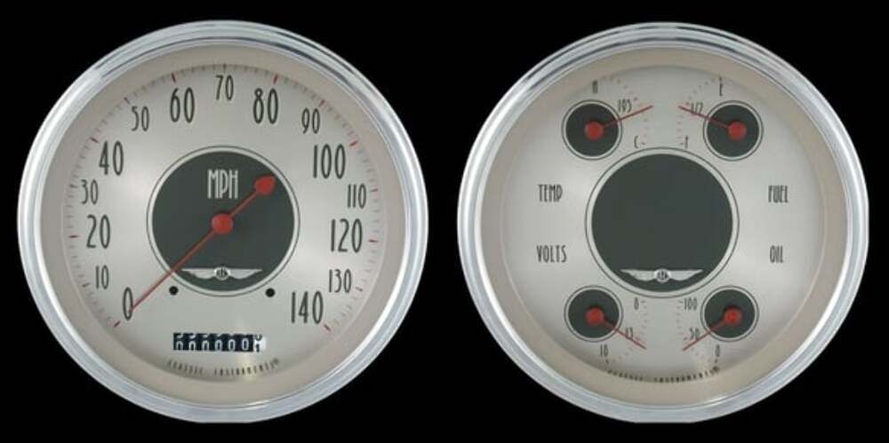 1947-53 All American Nickel Truck Package CT47AN52 for 1947-1953 dash gauge cluster