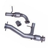 Fits 2011-2014 Ford F150 Coyote 5.0 Truck 3" Short Mid Y Pipe w/Converters-19471