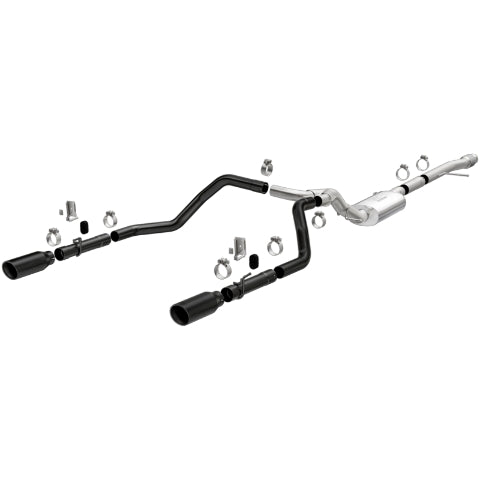 MagnaFlow cat-back exhaust system for 2019-2021 Chevy Silverado 1500 stainless steel black 19472