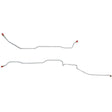 Brake Line for 1949-1951 Ford Full-Size Rear Axle Lines stainless steel