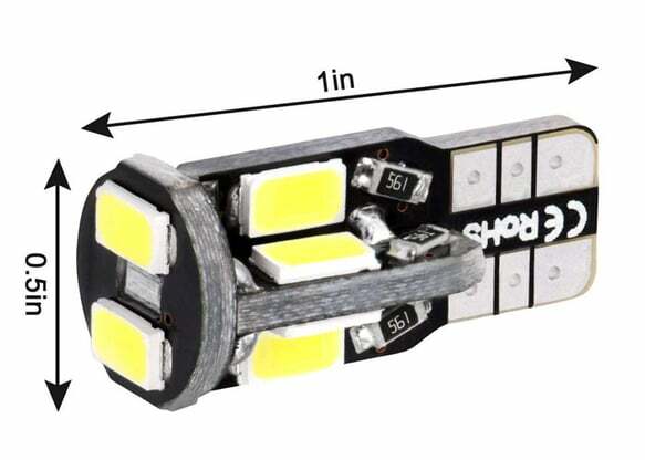 67-87 Gmc C/K Series Truck Led Interior Dash Bulb-10 Pack 4LED