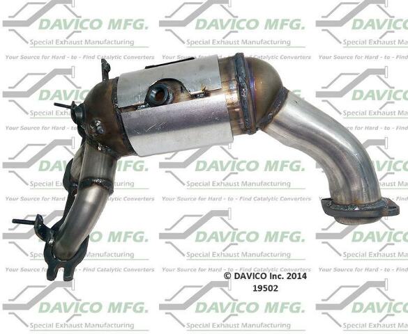 2007-2008 Chrysler Pacifica Catalytic Converter 19502