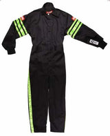 RaceQuip racing safety gear SFI 1 SFI 3 black red Nomex large 1950795RQP