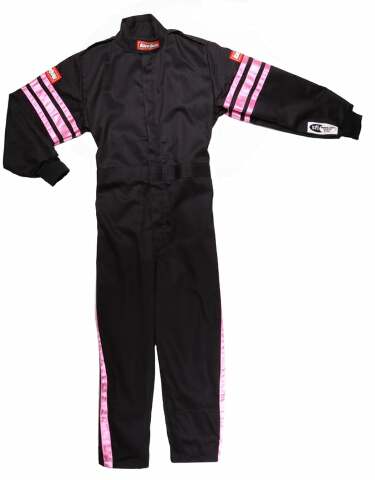 RaceQuip racing safety gear SFI 1 SFI 3 black red Nomex small 1950890RQP