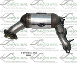 2007-2008 Chrysler Pacifica Catalytic Converter 19512