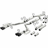 MagnaFlow cat-back exhaust system for 2017-2020 Dodge Challenger stainless steel polished 19536