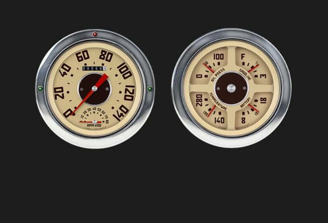 1954-55 GMC Truck Package CT54GM62 dash analog gauge cluster