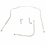Front Brake Line Kit for 1954 Chevy Corvette stainless steel