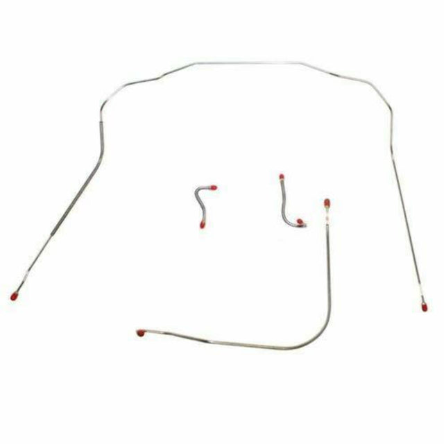Front Brake Line Kit for 1954 Chevy Corvette stainless steel