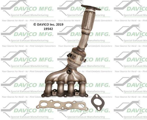 2011-2018 Ford Fiesta Catalytic Converter 19542