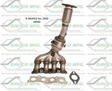 2011-2018 Ford Fiesta Catalytic Converter 19542