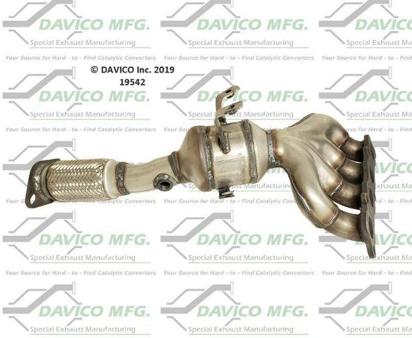 2011-2018 Ford Fiesta Catalytic Converter 19542