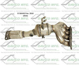 2011-2018 Ford Fiesta Catalytic Converter 19542