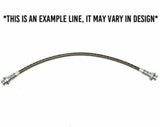 t 1955 - 1957 Chevrolet Bel Air Brake Hose - HSP1034SS Fine Lines