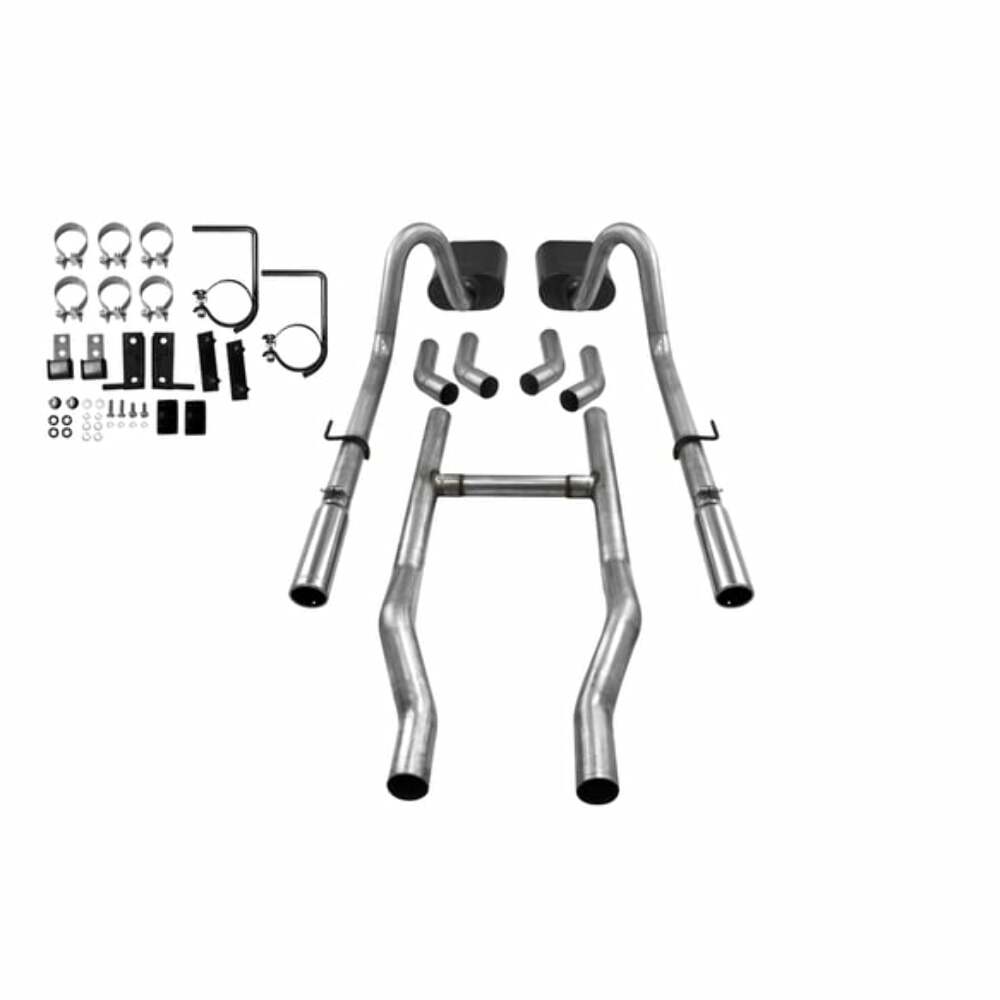 t 1955-1957 Chevrolet Bel Air Crossmember-back Exhaust System Flowmaster American Thunder 817174 Flowmaster
