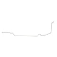 t 1955-57 Chevrolet Bel Air Fuel Line Kit 5/16 Inch Tank to Pump Line BGL5501SS Fine Lines