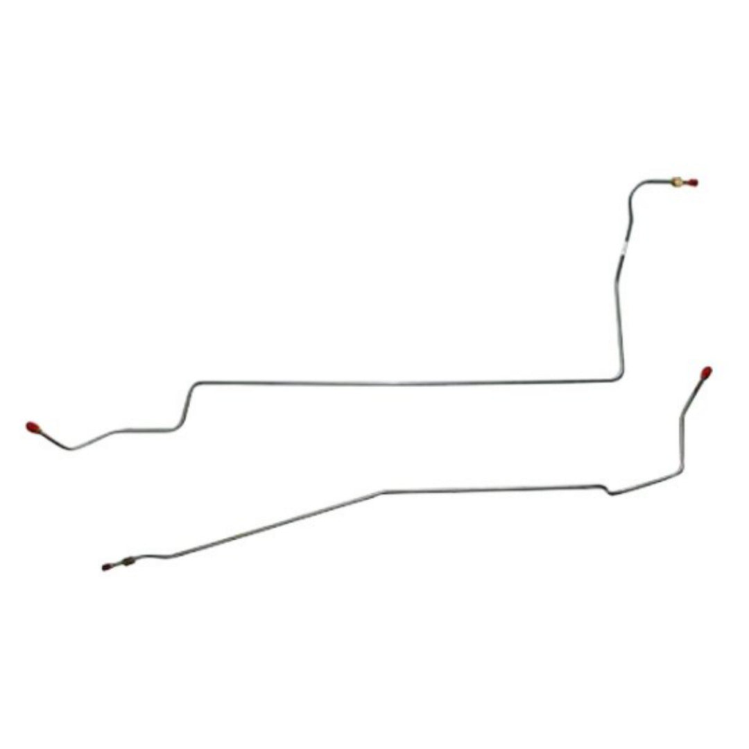 Transmission Line for 1955-1957 Chevy Bel Air w/ SML BLK stainless steel