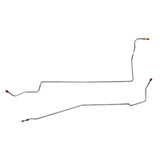 Transmission Line for 1955-1957 Chevy Bel Air w/ SML BLK stainless steel