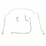 Front Brake Line Kit for 1955 Chevy Corvette stainless steel