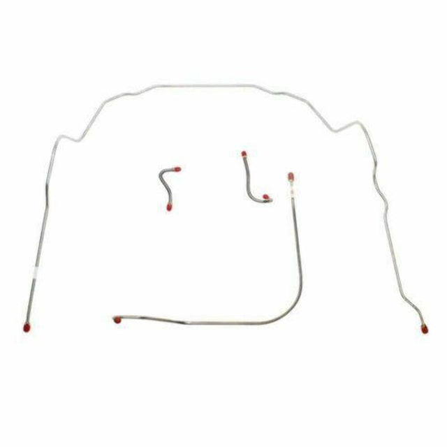 Front Brake Line Kit for 1955 Chevy Corvette stainless steel