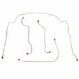 t 1956-62 Chevrolet Corvette Front Brake Line Kit 4 Piece Brake Line Kit VKT5601SS Fine Lines