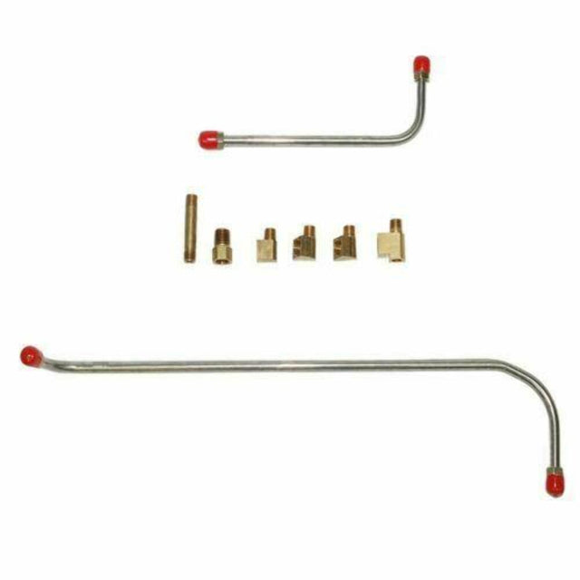 t 1956 Chevrolet Bel Air Pump to Carburetor Fuel Line w/ 6 Fittings - BPC5602SS Fine Lines