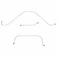 Front Brake Line Kit for 1956 Ford Thunderbird stainless steel