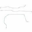 Front Brake Line Kit for 1957 Chevy Series II 1/2 Ton Truck short bed stainless steel