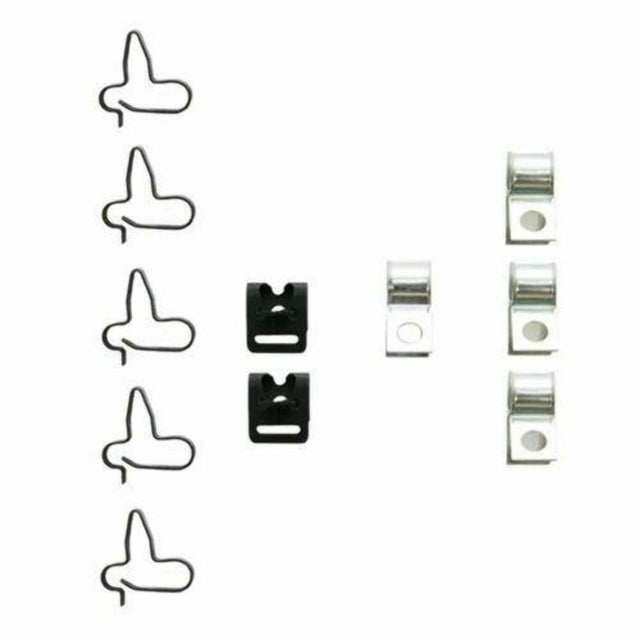 Fuel Line for 1958-1962 Chevy Corvette Mild Brake Clips steel