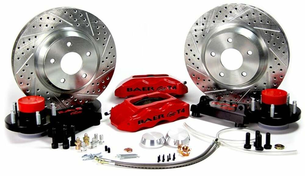 t 1958-1970 Biscayne Track4 Brake System Front 4301400R Baer Brakes