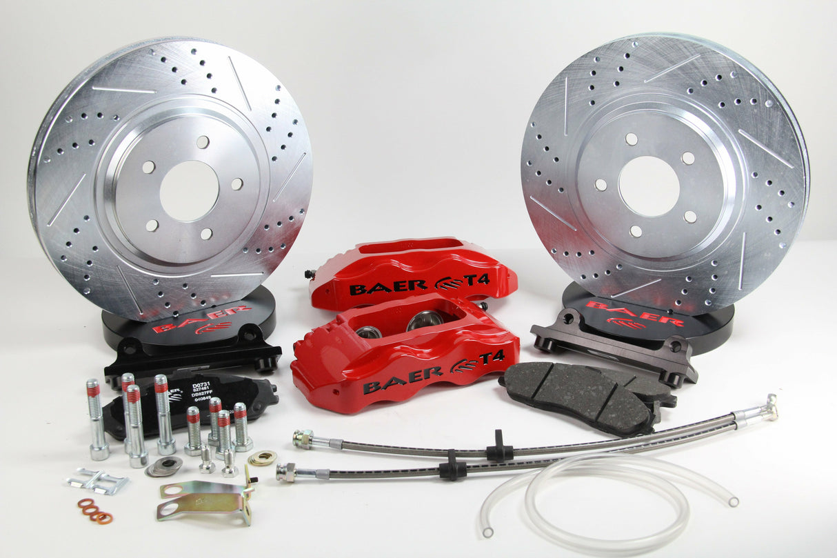 t 1960-1974 C10 Pickup Track4 Brake System Front 4301597MG Baer Brakes
