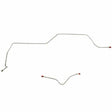 t 1960-63 Ford Falcon Front Brake Line Kit Standard Brakes Stainless - LKT6001SS Fine Lines