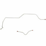 t 1960-63 Ford Falcon Front Brake Line Kit Standard Brakes Stainless - LKT6001SS Fine Lines