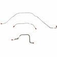 Front Brake Line Kit for 1960 Ford Galaxie stainless steel