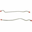 t 1960 Ford Thunderbird Power Steering Line Cylinder to Valve Lines 2pcs SPS6001SS Fine Lines