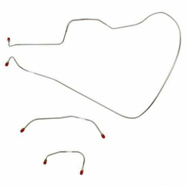 Front Brake Line Kit for 1961-1962 Ford Galaxie stainless steel