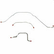 Front Brake Line Kit for 1961-1962 Ford Galaxie stainless steel