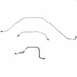Front Brake Line Kit for 1961-1962 Ford Galaxie stainless steel