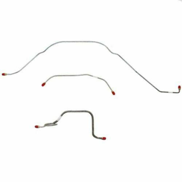 Front Brake Line Kit for 1961-1962 Ford Galaxie stainless steel