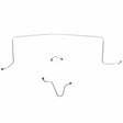 t 1961 Pontiac Catalina Front Brake Line Kit Power Brakes Steel - PKT6102OM Fine Lines