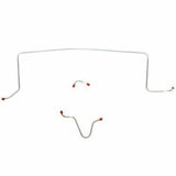 t 1961 Pontiac Catalina Front Brake Line Kit Power Brakes Steel - PKT6102OM Fine Lines
