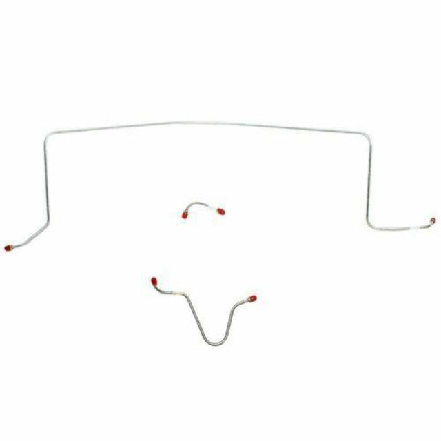 t 1961 Pontiac Catalina Front Brake Line Kit Power Brakes Steel - PKT6102OM Fine Lines
